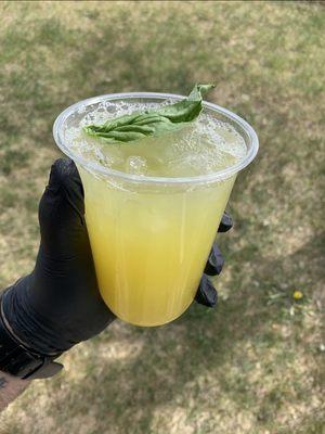 Pineapple Basil Agua Fresca