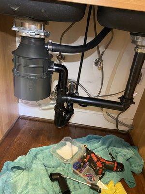 Garbage disposal replacement / repair