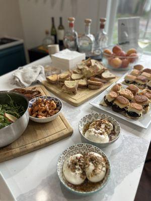 Grazing Table for a Cocktail Party