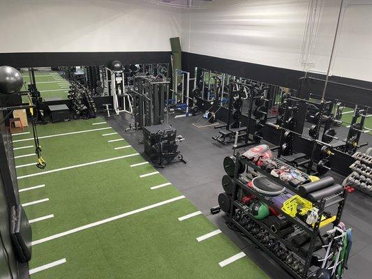 New gym layout