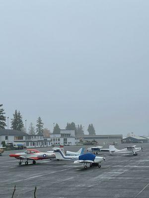 View of the airport