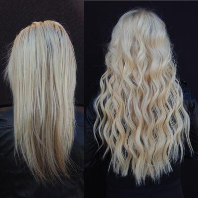 Before and after NBR extensions