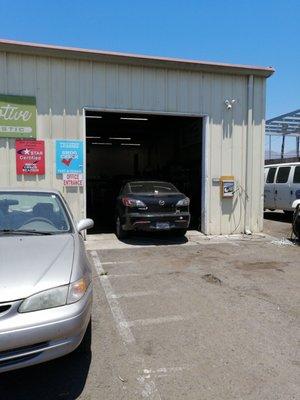 Checking in the pick up my car. Awesome service I have been here two years in a row.