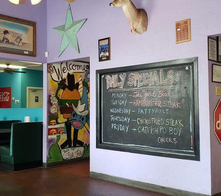 Chalkboard Specials