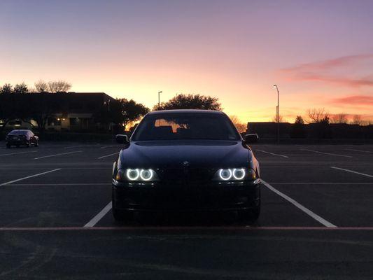 My 2001 BMW 540i that they serviced.