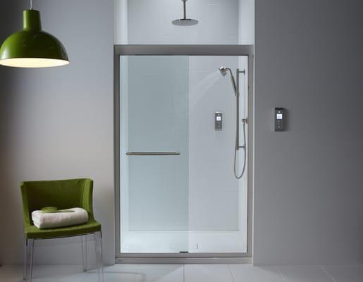 KOHLER brings water, sound, steam and light together like no one else. Get the most advanced showering system at Gerhards.