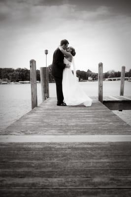 Every SLCC Bride & Groom does the "Dock Kiss"