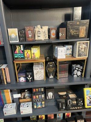 Large selection of Tarot and Oracle decks. Buy locally, support women owned businesses! #metaphysicalshop