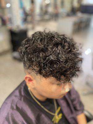 Mens perm by Vivian