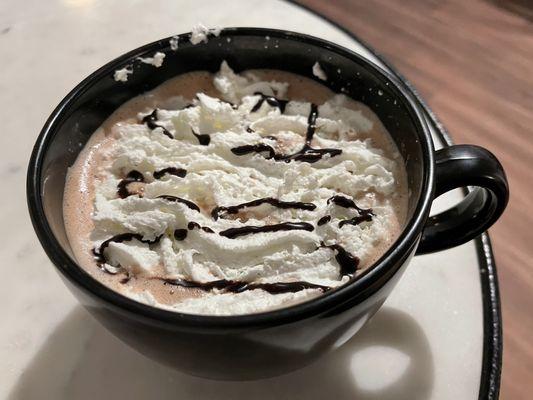 New hot chocolate