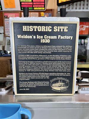 Weldon's is a historic site