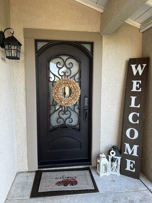 Love my new door definitely added curbside appeal to my home.