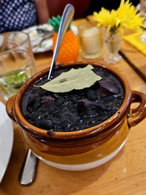 Feijoada. OK version. Needed pork outside of sausage but fine