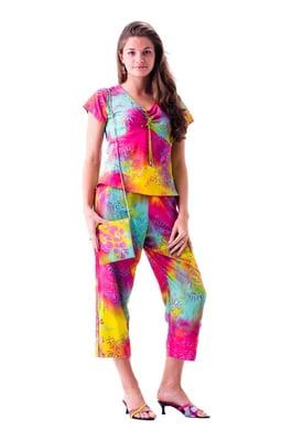 Tropical Tantrum Hawaiian Style Pant Set