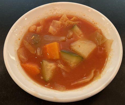 Minestrone soup