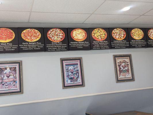 Pizza variety