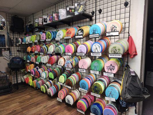 Lots of Disc Golf