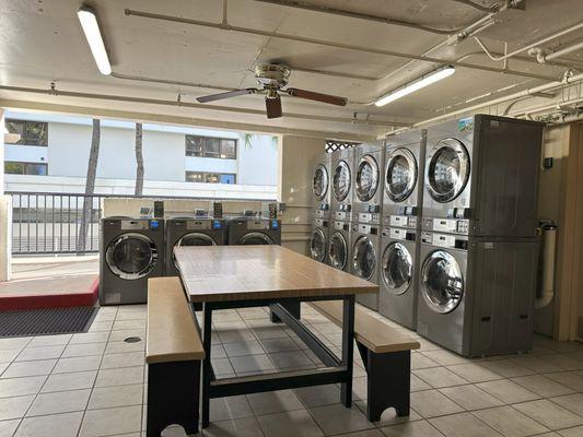 Laundry facility.