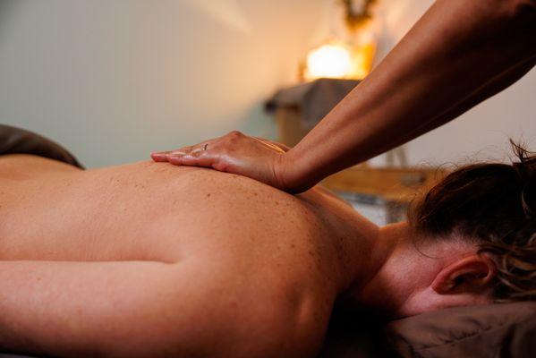 Deep tissue massage