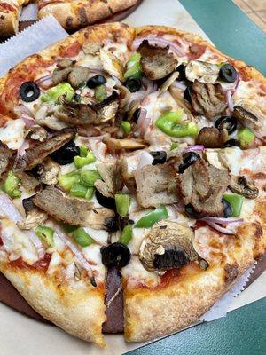 Gyro pizza, small