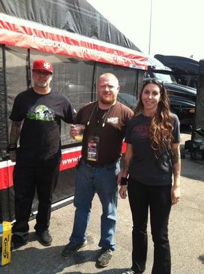 Hanging out with Alexis DeJoria and Jesse James