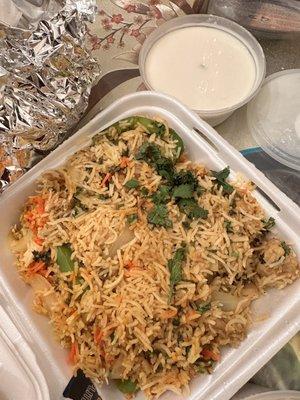 Chicken biryani