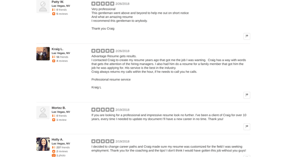 Highly Recommended Additional Reviews on Yelp, Please Review Them!