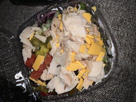 Half Turkey Salad