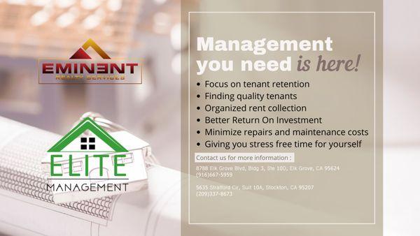 Property Management Services you need