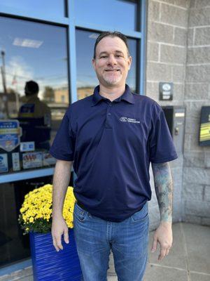 Meet TJ! TJ is one of our Service Advisors here at Frank's.