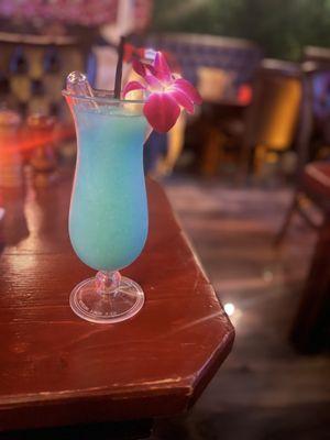 Blue patron margarita