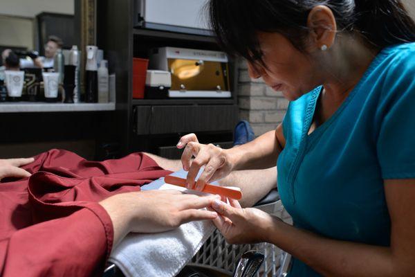 Manicures for men!