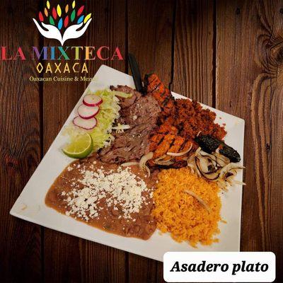 Asadero plato