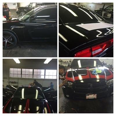 Window Tint and Vinyl Striping