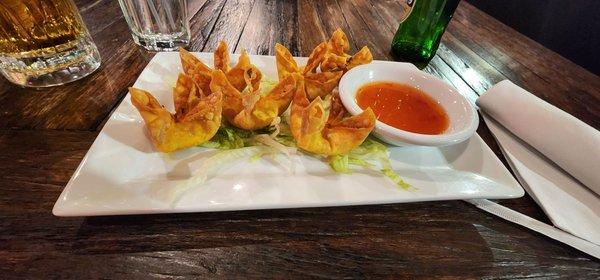 Thai crab Rangoon