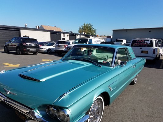 65 T-Bird windshield replacement