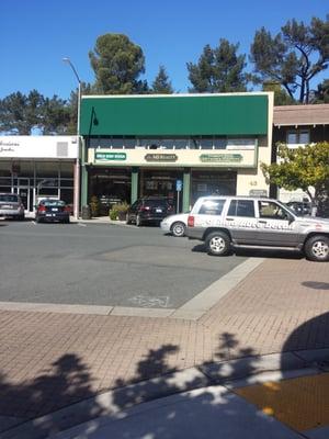 They're under the first business sign across from CVS (the old Bill's).