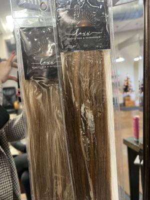 Luxury custom colored loxx beauty bar brand extensions