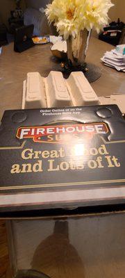 Firehouse Subs Catering Platers