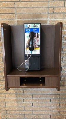 Pay phone.