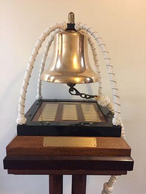 Replica of the bell from the SS Edmund Fitzgerald