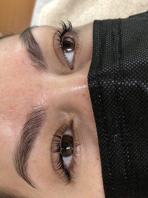 Eyelash lift & Tint