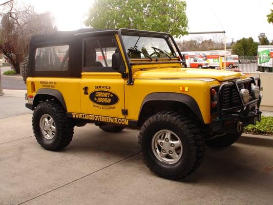 Cerrone's Land Rover Defender