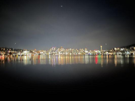 We stopped by Gas Works Park for a picture- highly recommend to add this stop to your party bus tour.