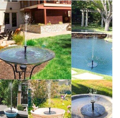 Water features can be added affordably