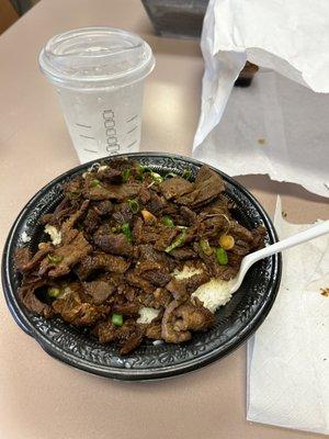 Large Teriyaki Beef Bowl