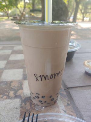 Smores milk tea