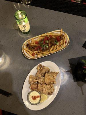 Curry Fries Karaage Chicken