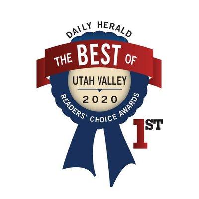 Awarded 2020 Best of Utah Valley - Daily Herald