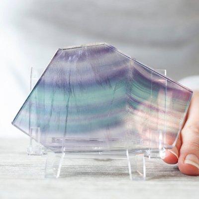 Fluorite slab